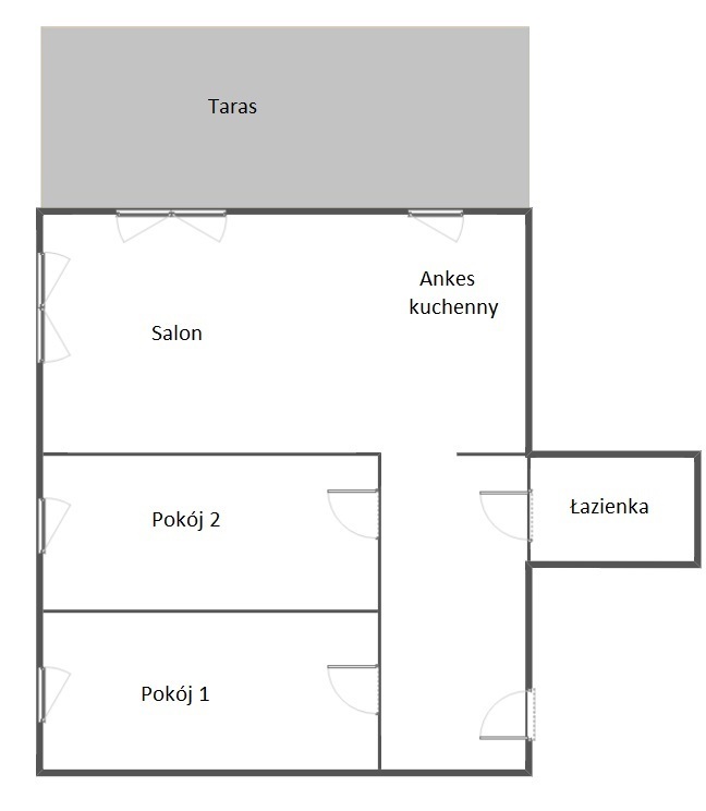 Mieszkanie na sprzedaż Szczecin, Warszewo 41 m2 | Arka Nieruchomości
