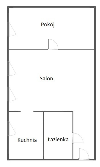 Mieszkanie na sprzedaż Szczecin, Centrum 39 m2 | Arka Nieruchomości