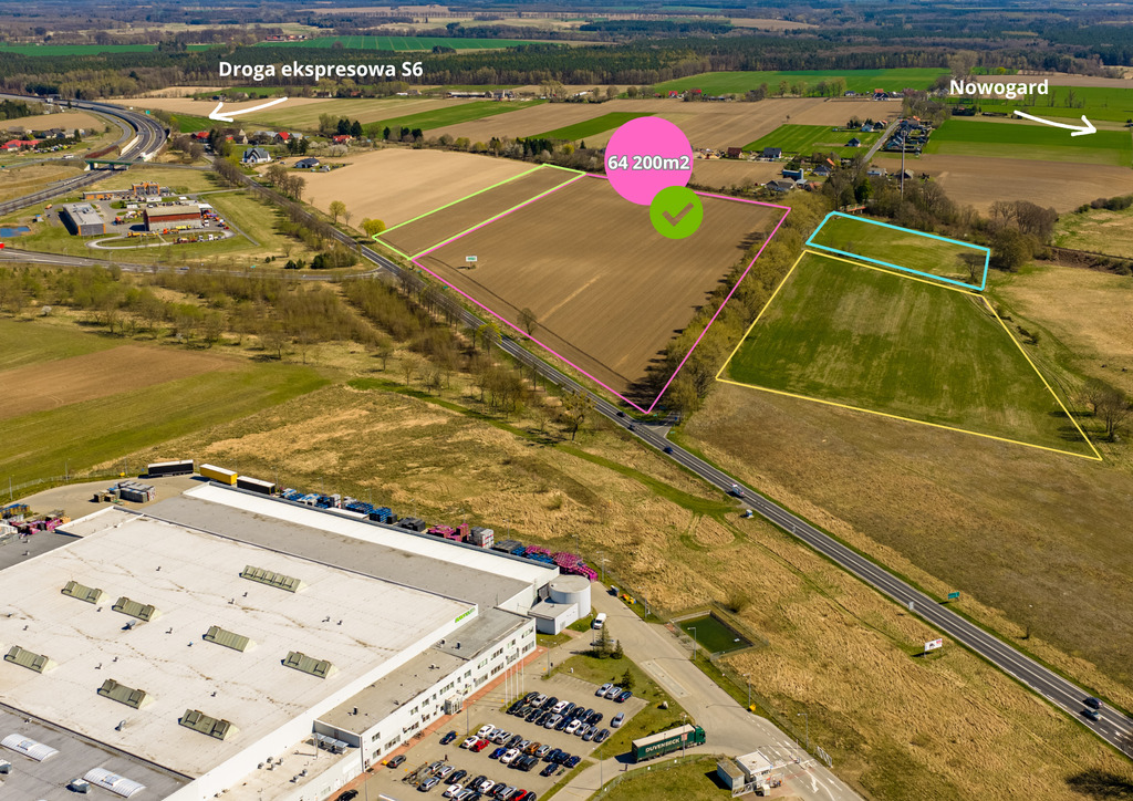 Działka na sprzedaż Wojcieszyn 64 200 m2 | Arka Nieruchomości