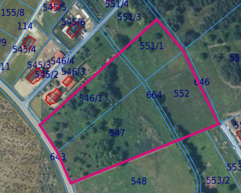 Zawonia – działki pod dewelopera | 1,88 ha