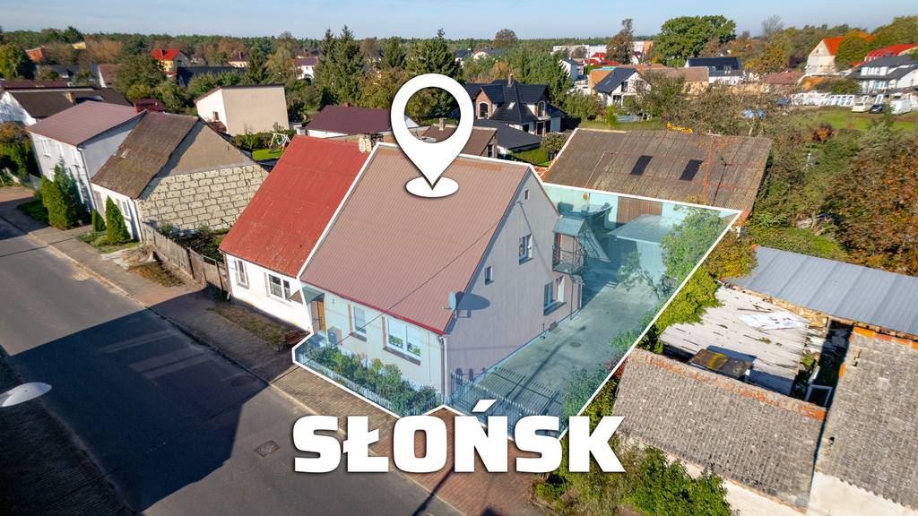 Dom, 2 pokoje, 79,00 m², Słońsk