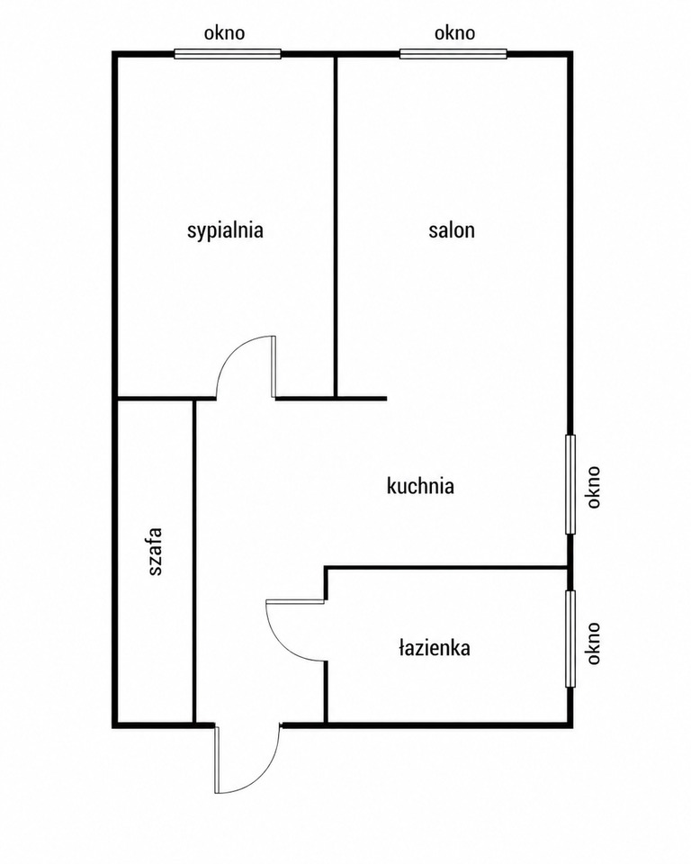 Mieszkanie na sprzedaż Szczecin, Centrum 47 m2 | Arka Nieruchomości