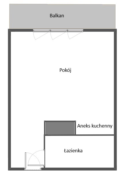 Mieszkanie na sprzedaż Szczecin, Śródmieście 27 m2 | Arka Nieruchomości