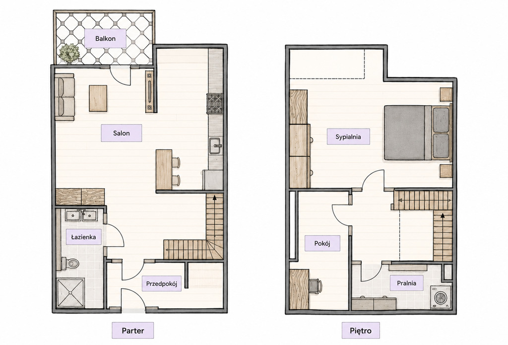 Mieszkanie na sprzedaż Szczecin, Pogodno 62 m2 | Arka Nieruchomości