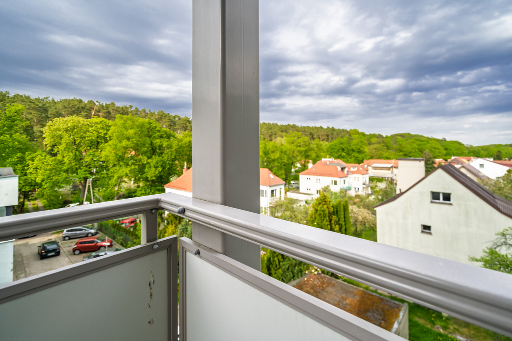 2 pokoje z balkonem wśród zieleni | Sopot