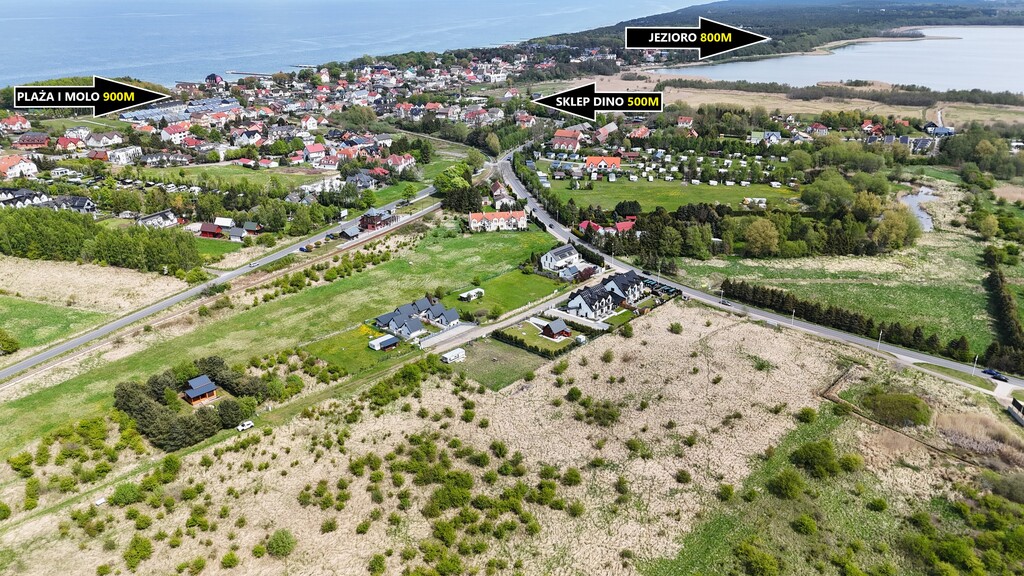Działka na sprzedaż Niechorze 1 928 m2 | Arka Nieruchomości