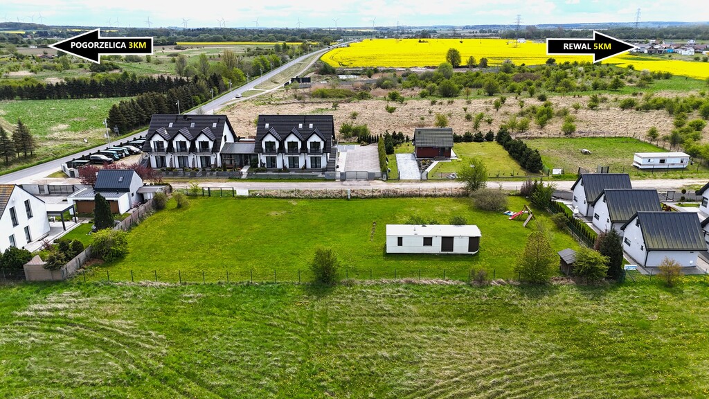 Działka na sprzedaż Niechorze 1 928 m2 | Arka Nieruchomości
