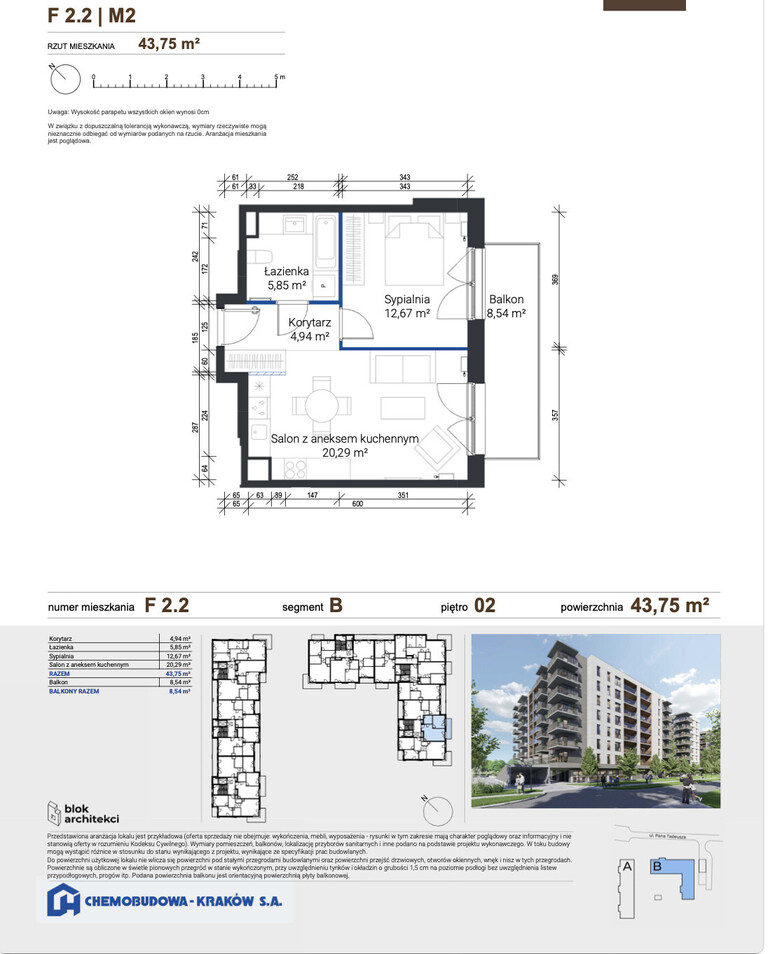 GOTOWE| Przestronne - Balkon 8,54 m2| BEZ PCC