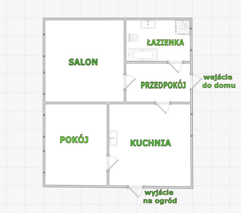 Dom na sprzedaż Długie 63 m2 | Arka Nieruchomości