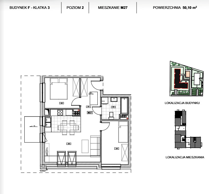 Mieszkanie na sprzedaż Warzymice 79 m2 | Arka Nieruchomości