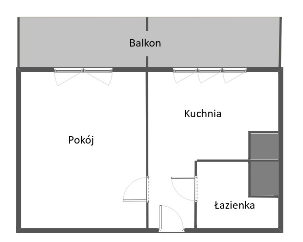 Mieszkanie na sprzedaż Szczecin, Pogodno 32 m2 | Arka Nieruchomości