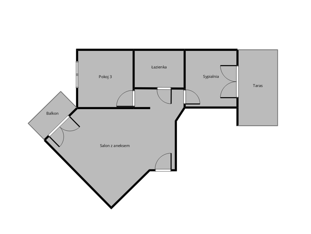 Mieszkanie na sprzedaż Szczecin, Bolinko 70 m2 | Arka Nieruchomości
