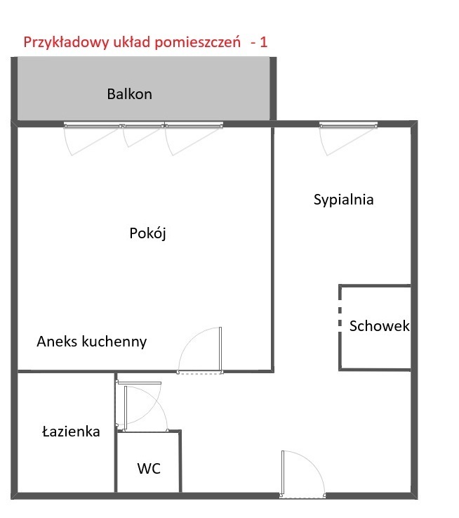 Mieszkanie na sprzedaż Szczecin, os. Zawadzkiego-Klonowica 47 m2 | Arka Nieruchomości