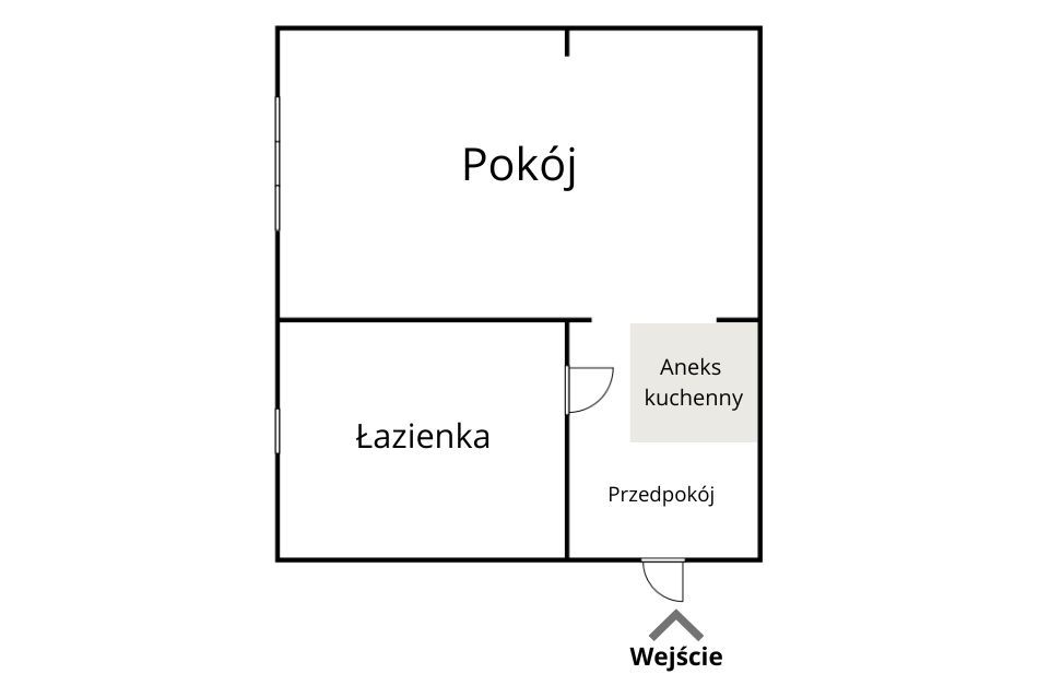 Mieszkanie na wynajem Szczecin, Centrum 40 m2 | Arka Nieruchomości