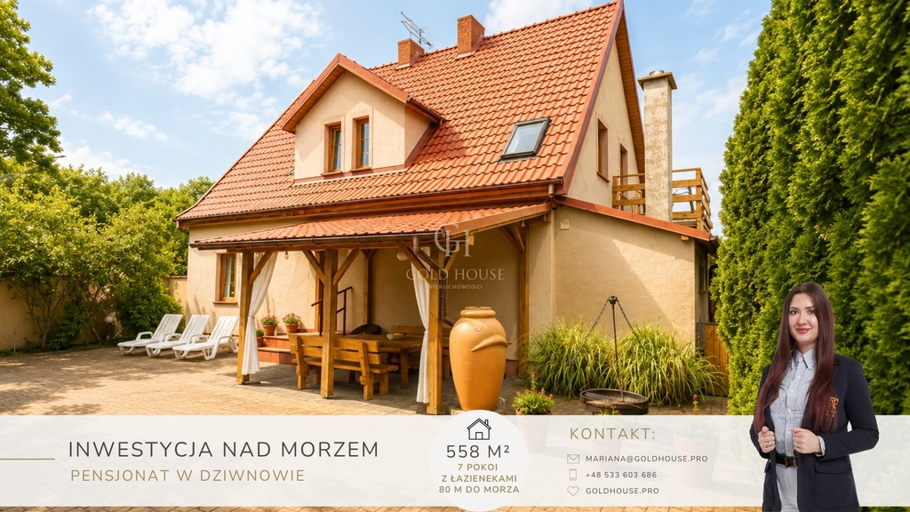Dom na sprzedaż Dziwnów 300 m2 | Arka Nieruchomości