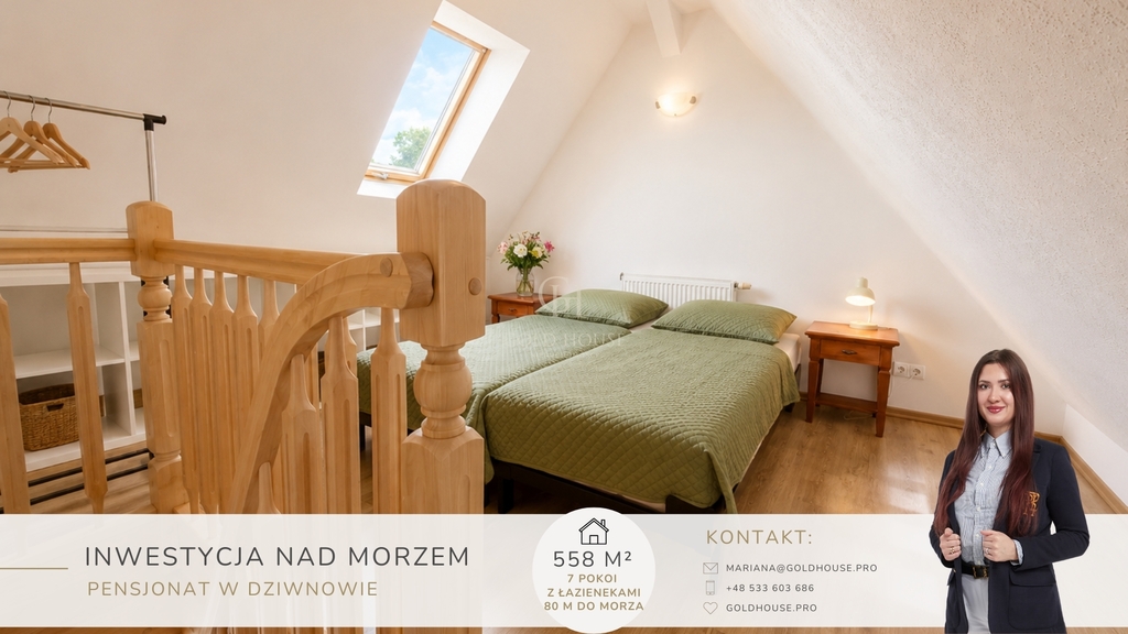Dom na sprzedaż Dziwnów 300 m2 | Arka Nieruchomości
