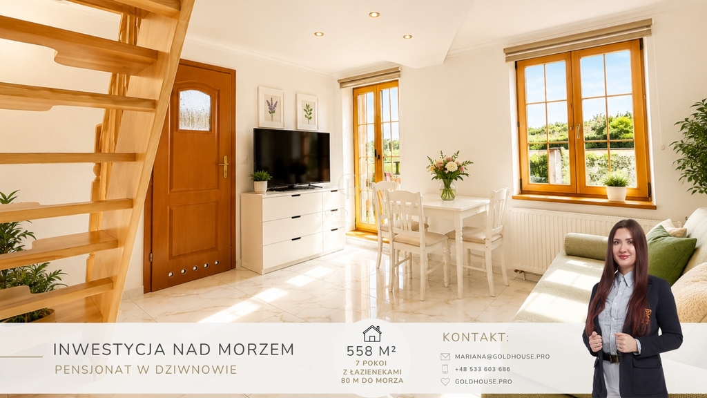Dom na sprzedaż Dziwnów 300 m2 | Arka Nieruchomości