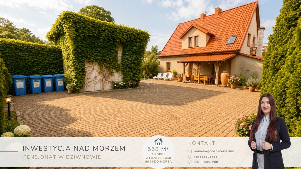 Dom na sprzedaż Dziwnów 300 m2 | Arka Nieruchomości