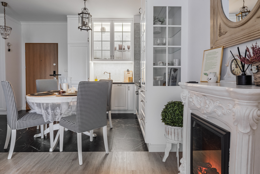 Stylowy apartament z halą garażową i tarasem