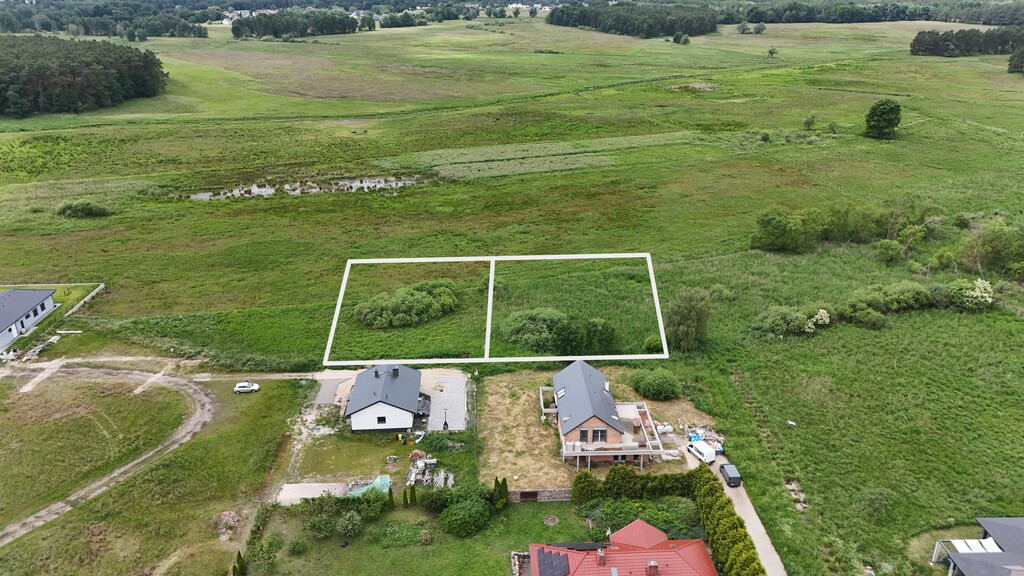 Działka na sprzedaż Sławoszewo 1 240 m2 | Arka Nieruchomości
