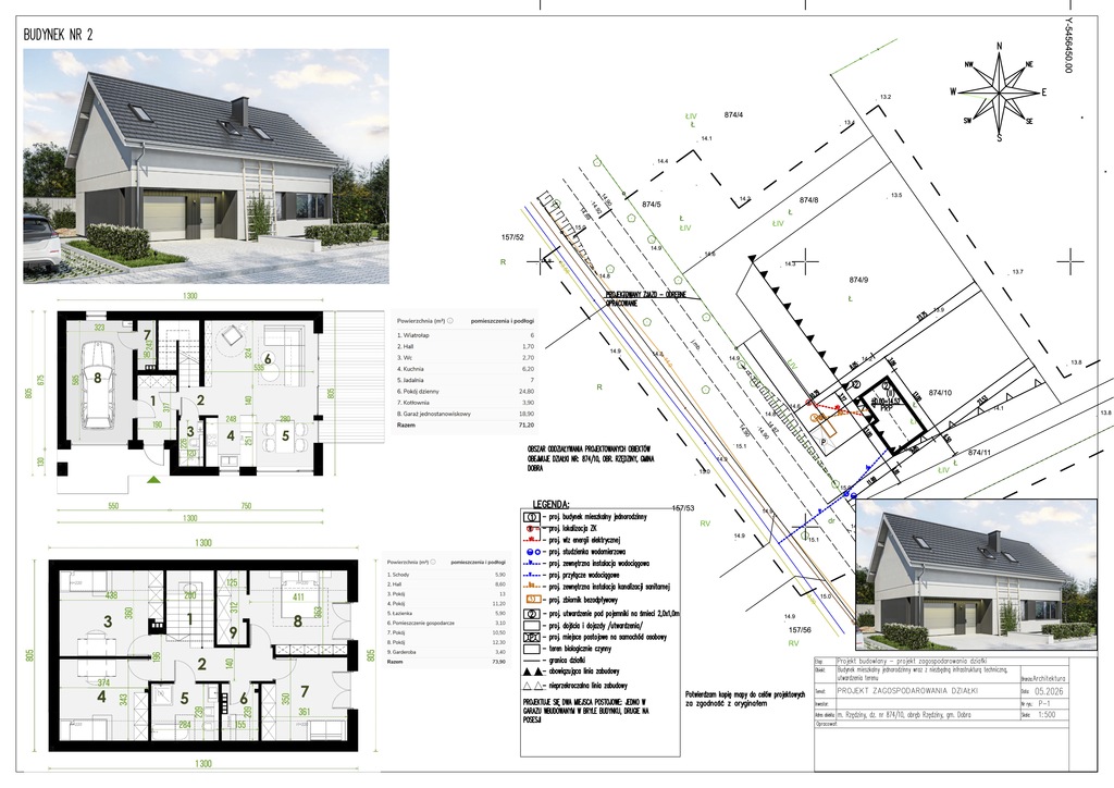 Działka na sprzedaż Rzędziny 1 102 m2 | Arka Nieruchomości