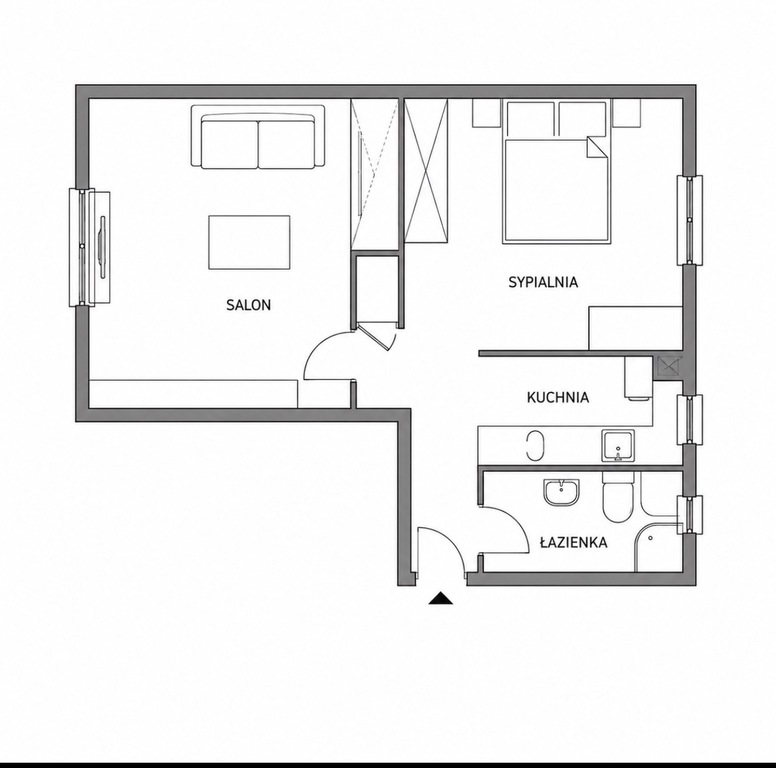 Mieszkanie na sprzedaż Szczecin, Turzyn 59 m2 | Arka Nieruchomości