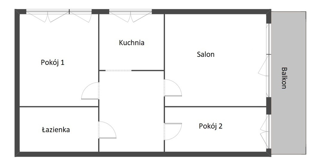 Mieszkanie na sprzedaż Szczecin, Drzetowo 47 m2 | Arka Nieruchomości