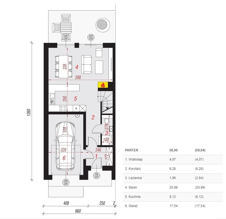 Dom na sprzedaż Kościno 123 m2 | Arka Nieruchomości