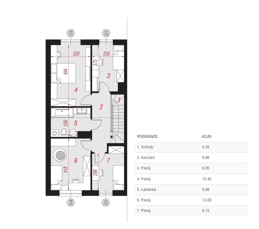 Dom na sprzedaż Kościno 123 m2 | Arka Nieruchomości