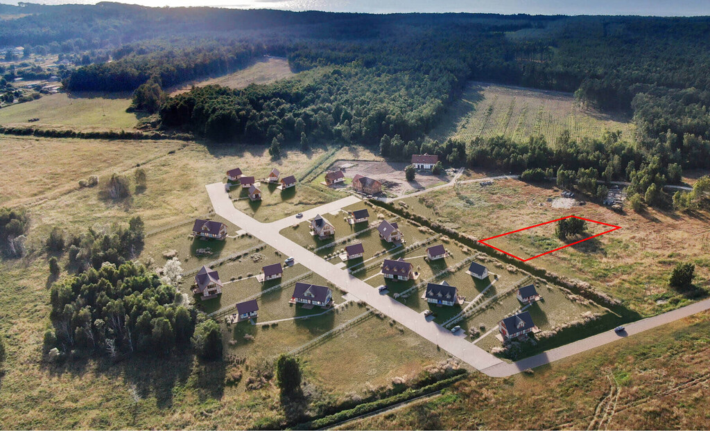 Działka na sprzedaż Rowy 1 829 m2 | Arka Nieruchomości