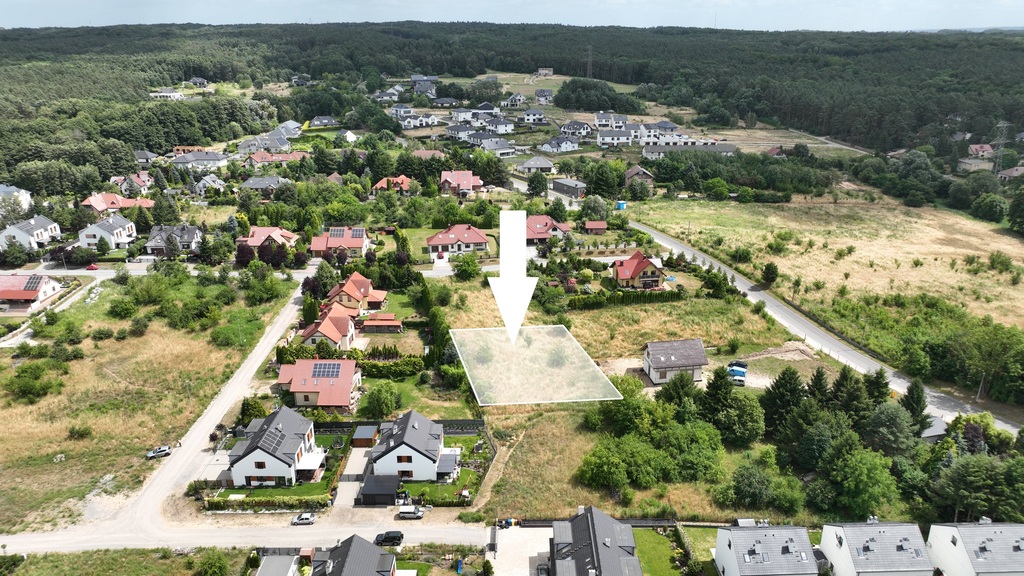 Działka na sprzedaż Pilchowo 1 202 m2 | Arka Nieruchomości