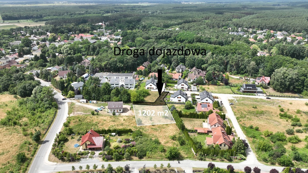 Działka na sprzedaż Pilchowo 1 202 m2 | Arka Nieruchomości