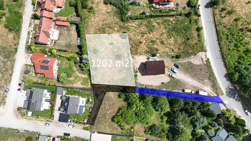 Działka na sprzedaż Pilchowo 1 202 m2 | Arka Nieruchomości