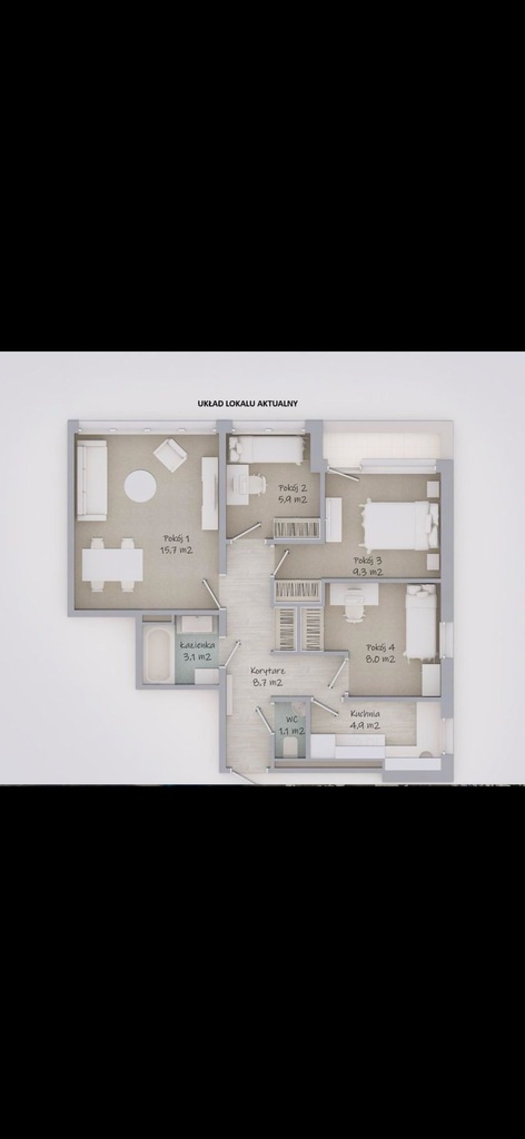 Mieszkanie na sprzedaż Szczecin, Centrum 56 m2 | Arka Nieruchomości