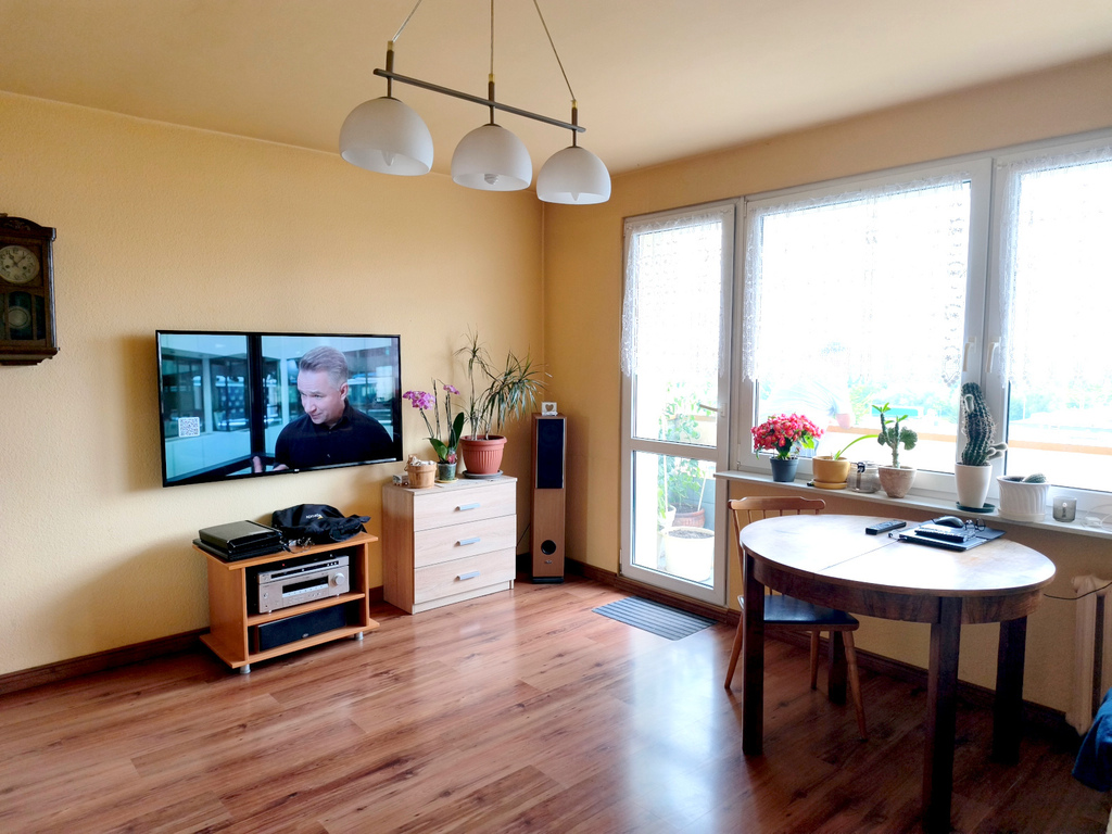 4 pokoje, balkon, piwnica