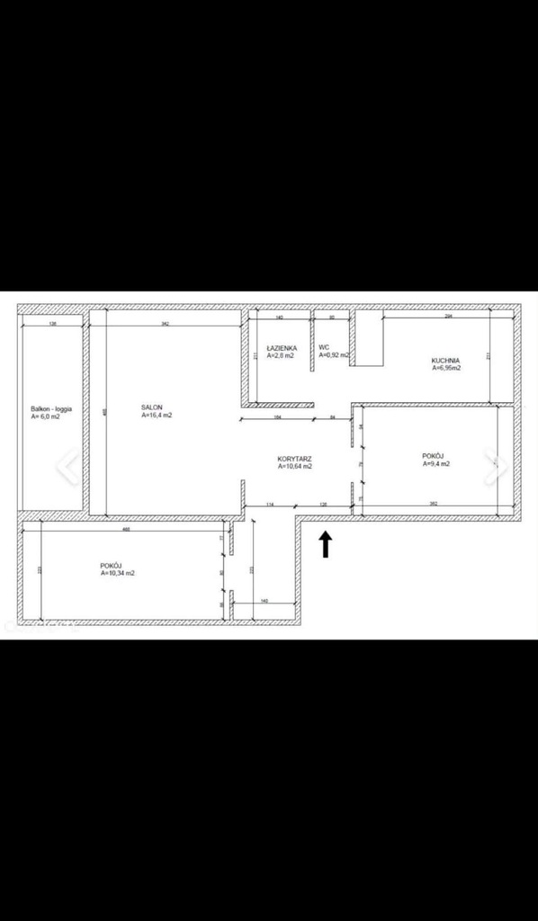 Mieszkanie na sprzedaż Szczecin, Pomorzany 56 m2 | Arka Nieruchomości