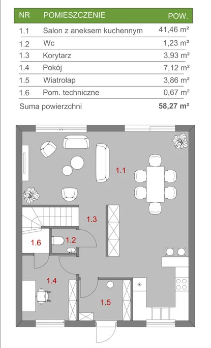 Dom na sprzedaż Wołczkowo 119 m2 | Arka Nieruchomości