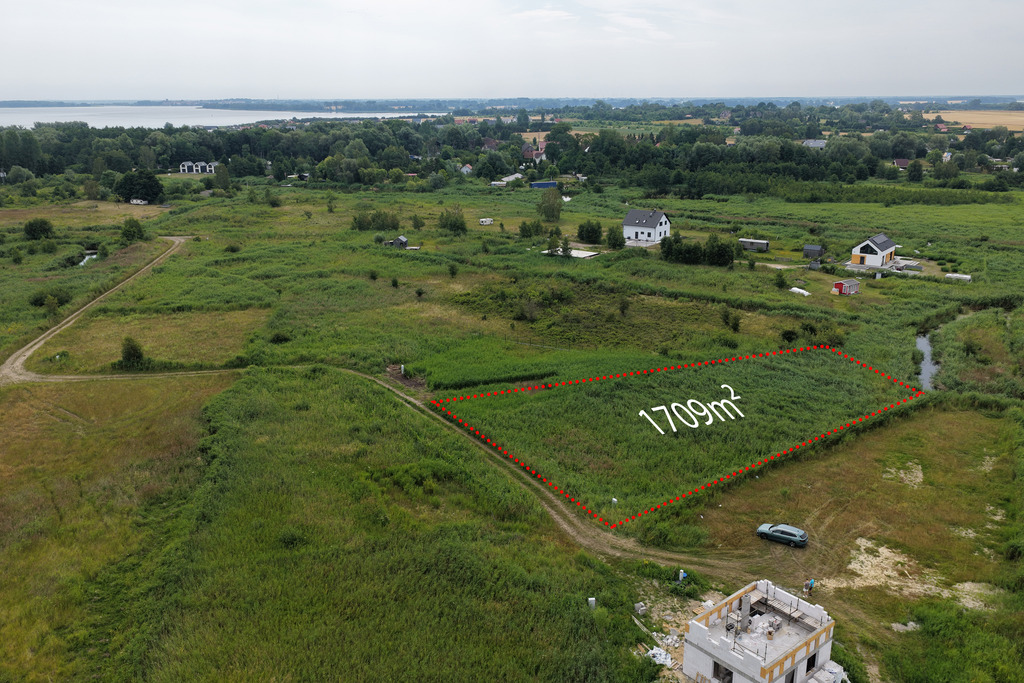 Działka na sprzedaż Międzywodzie 1 709 m2 | Arka Nieruchomości