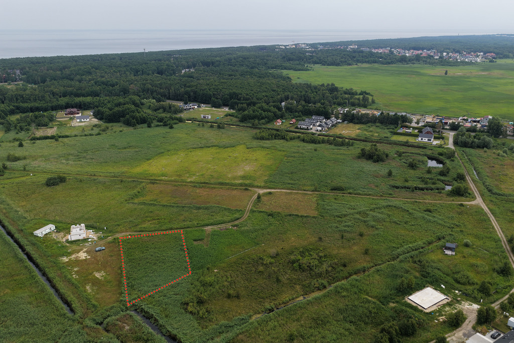 Działka na sprzedaż Międzywodzie 1 709 m2 | Arka Nieruchomości