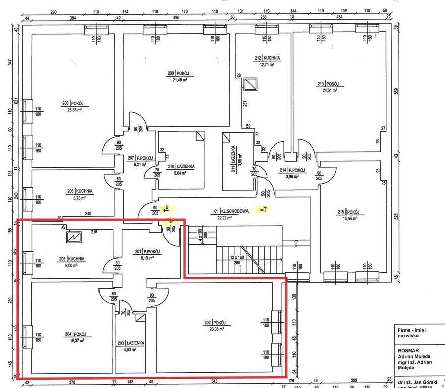 Mieszkanie na sprzedaż Szczecin, Wały Chrobrego 60 m2 | Arka Nieruchomości