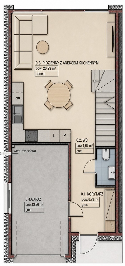 Dom na sprzedaż Szczecin, Wielgowo 112 m2 | Arka Nieruchomości