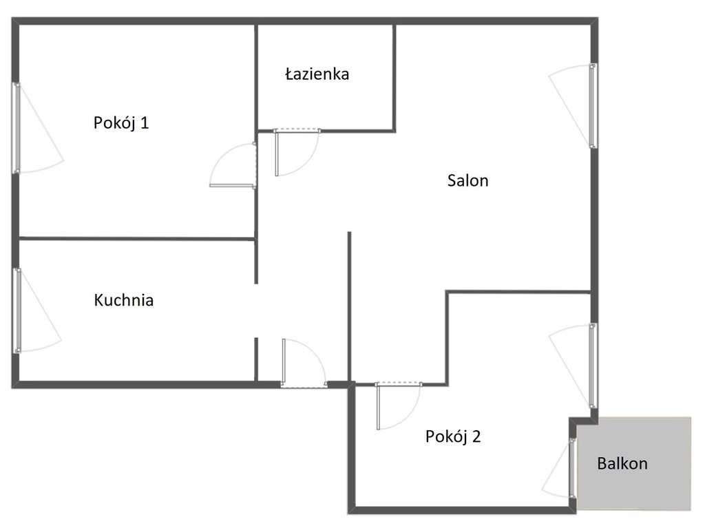 Mieszkanie na sprzedaż Szczecin, Warszewo 65 m2 | Arka Nieruchomości