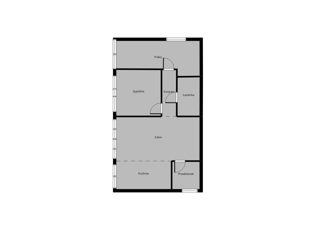 Mieszkanie na sprzedaż Szczecin, Centrum 52 m2 | Arka Nieruchomości