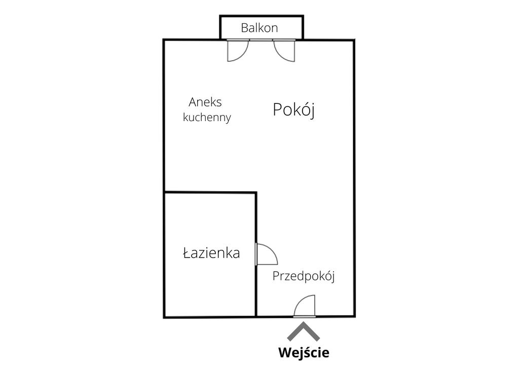 Mieszkanie na wynajem Szczecin, Gumieńce 28 m2 | Arka Nieruchomości