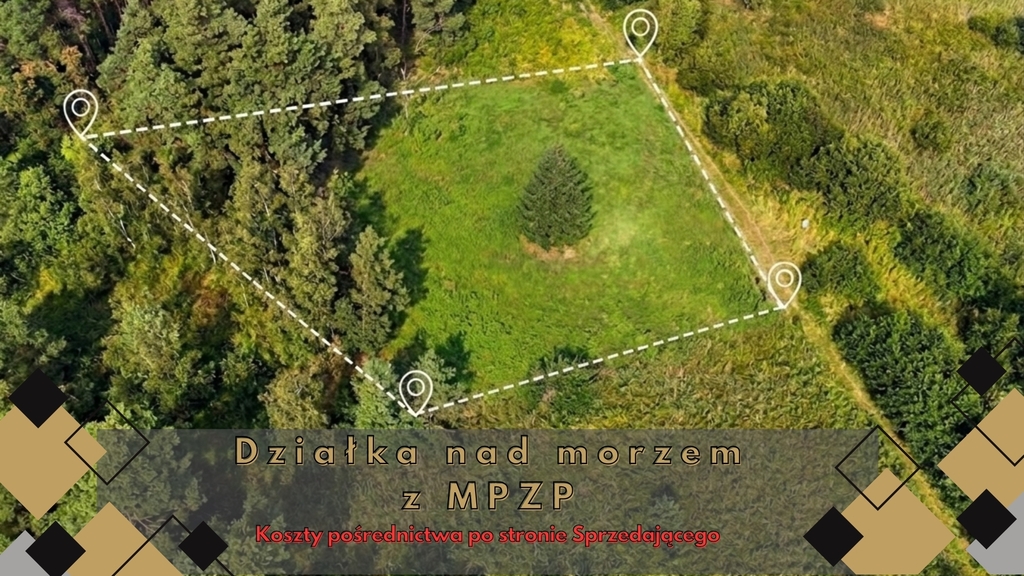 Działka na sprzedaż Międzywodzie 1 817 m2 | Arka Nieruchomości