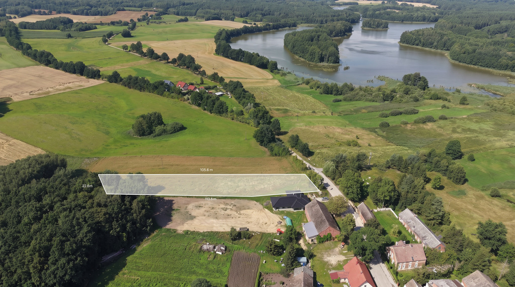 Działka na sprzedaż Nętno 3 100 m2 | Arka Nieruchomości