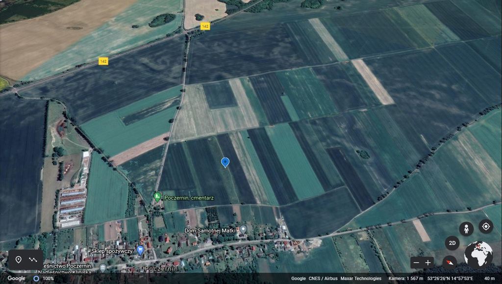 Działka na sprzedaż Poczernin 3 396 m2 | Arka Nieruchomości