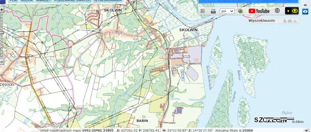 Działka na sprzedaż Szczecin, Skolwin 3 074 m2 | Arka Nieruchomości