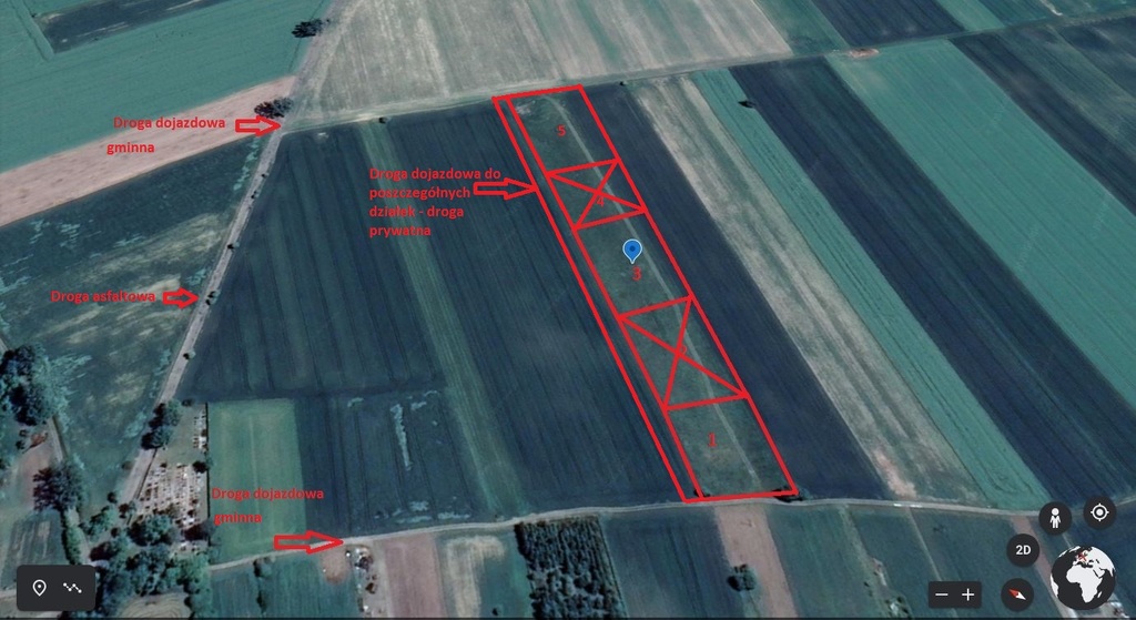 Działka na sprzedaż Poczernin 3 396 m2 | Arka Nieruchomości