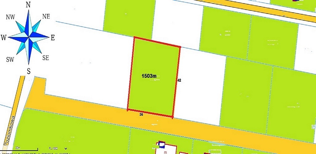 Działka na sprzedaż Dobra 1 503 m2 | Arka Nieruchomości